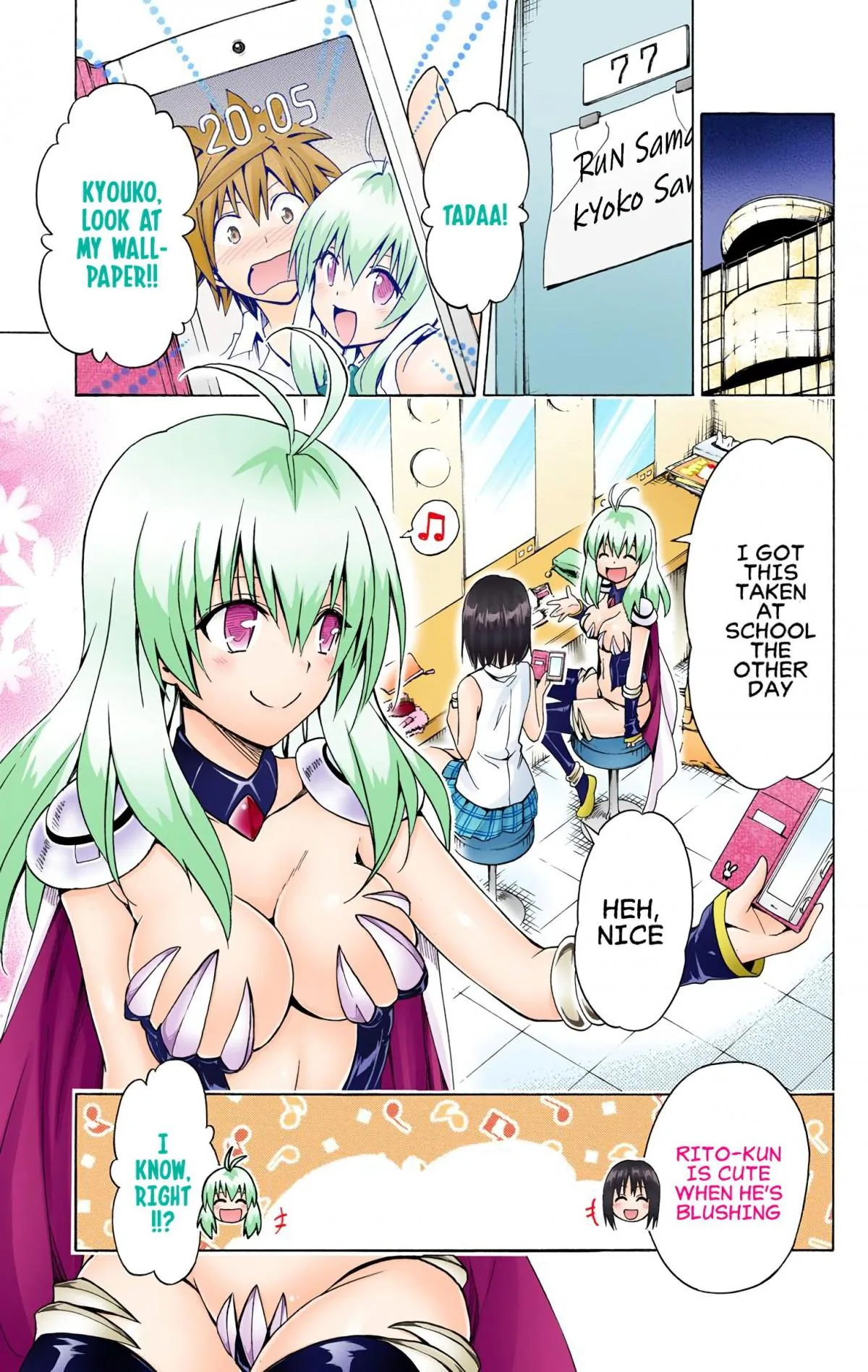 To Love Ru Darkness (Colored) Chapter 77 page 24 - 