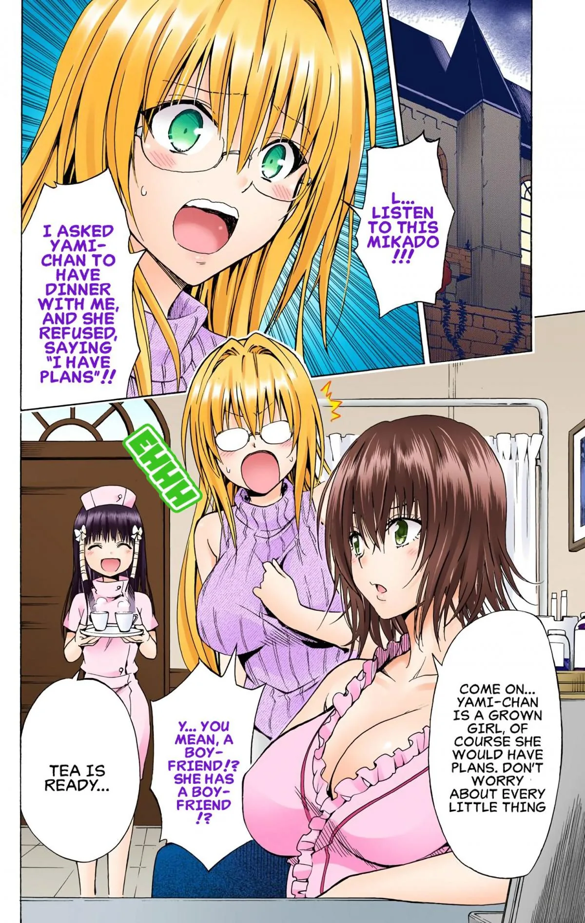 To Love Ru Darkness (Colored) Chapter 77 page 27 - 