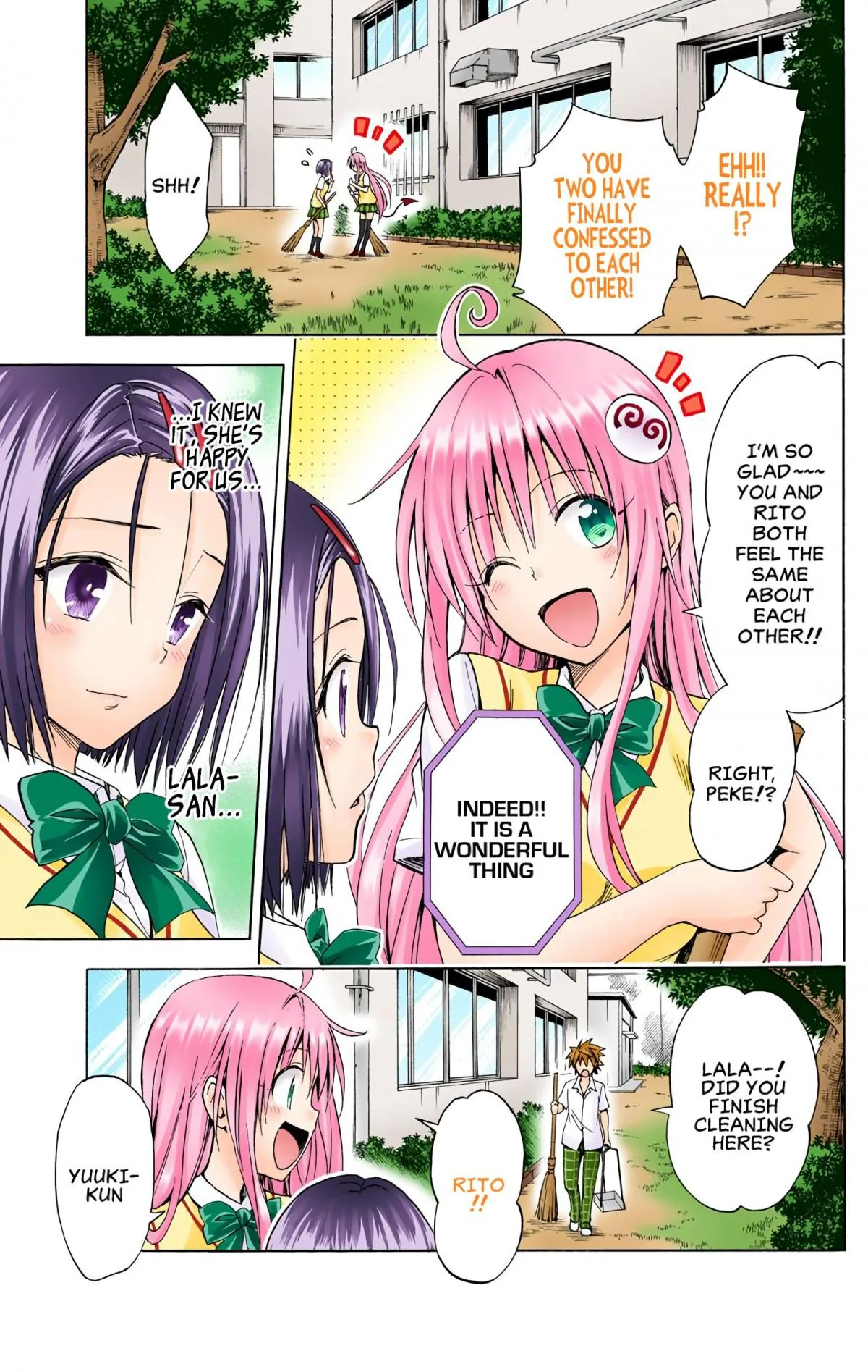 To Love Ru Darkness (Colored) Chapter 77 page 4 - 