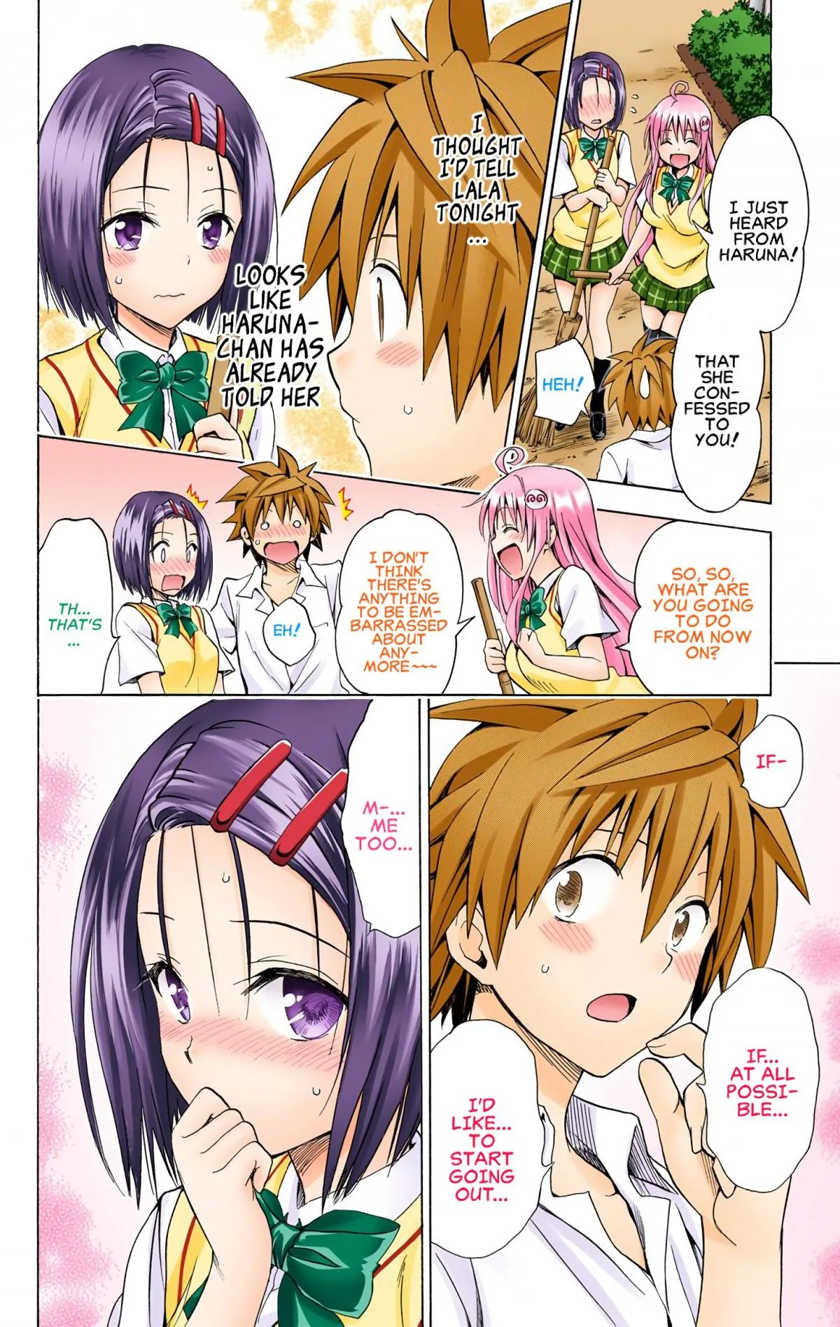 To Love Ru Darkness (Colored) Chapter 77 page 5 - 