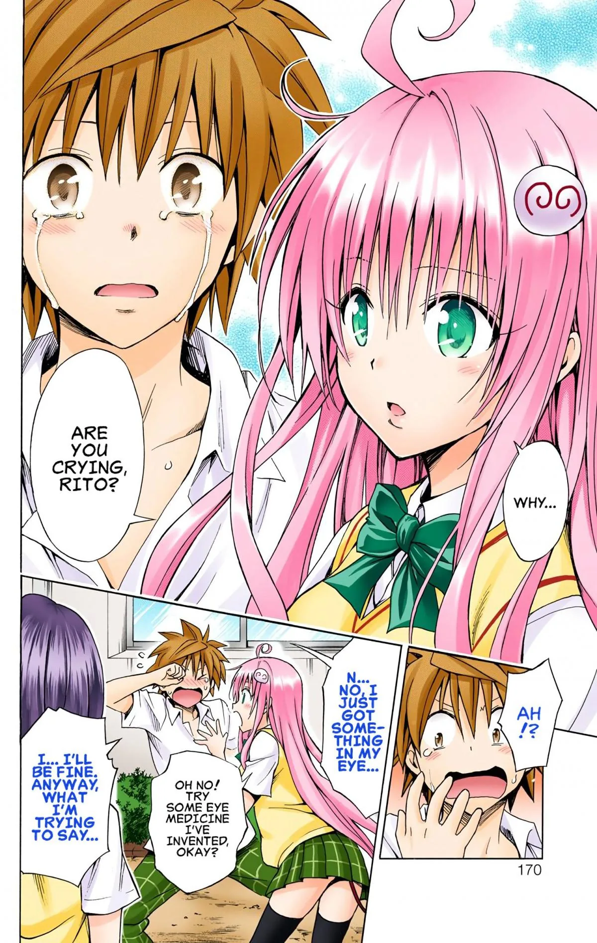 To Love Ru Darkness (Colored) Chapter 77 page 9 - 