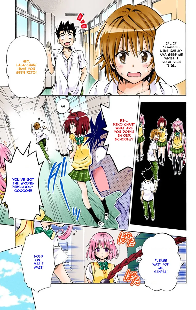To Love Ru Darkness (Colored) Chapter 8 page 12 - 