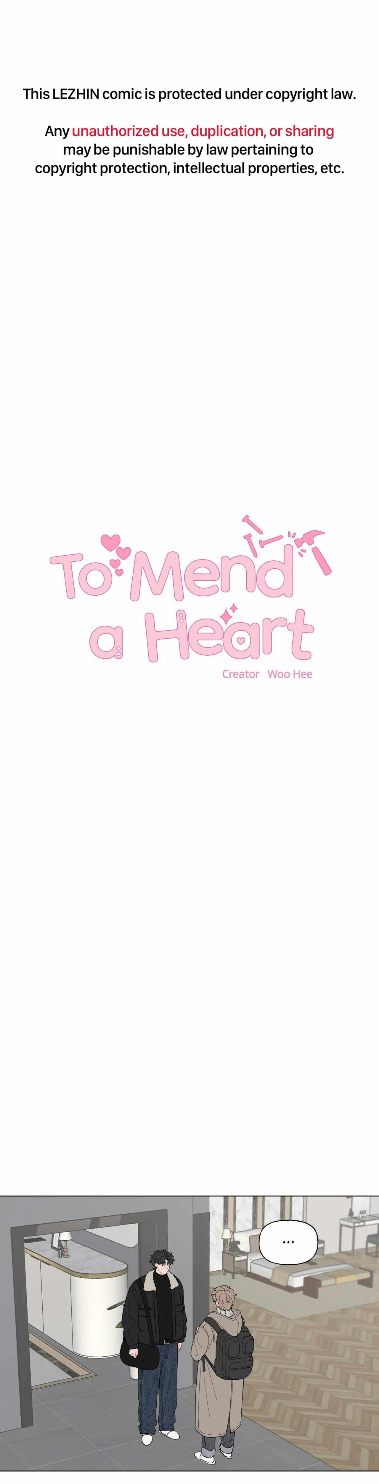 To Mend A Heart Chapter 72 page 1 - 