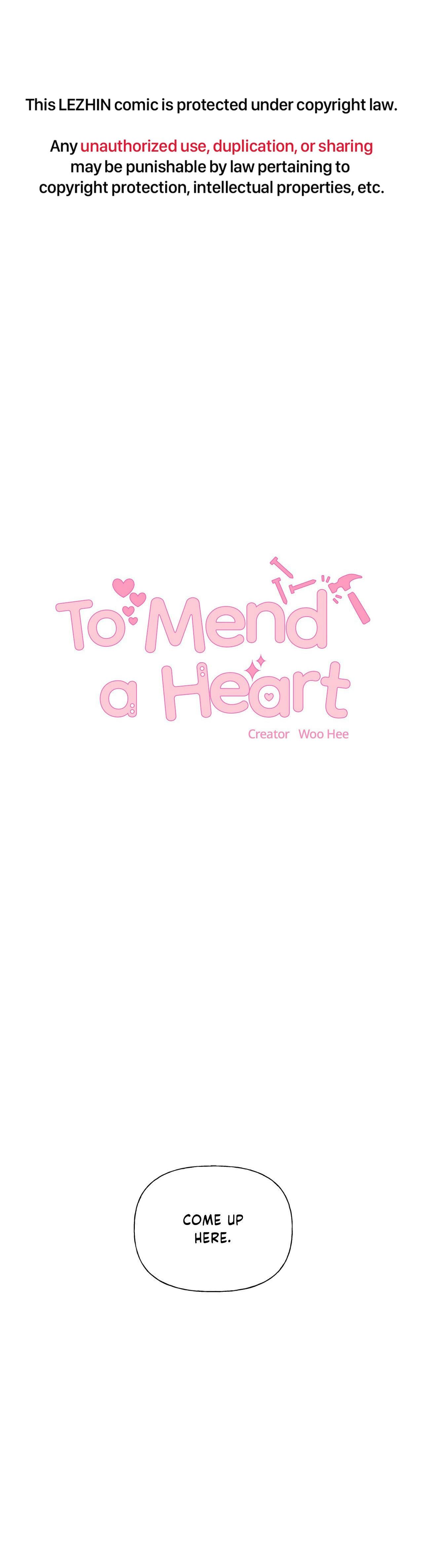 To Mend A Heart Chapter 73 page 1 - 