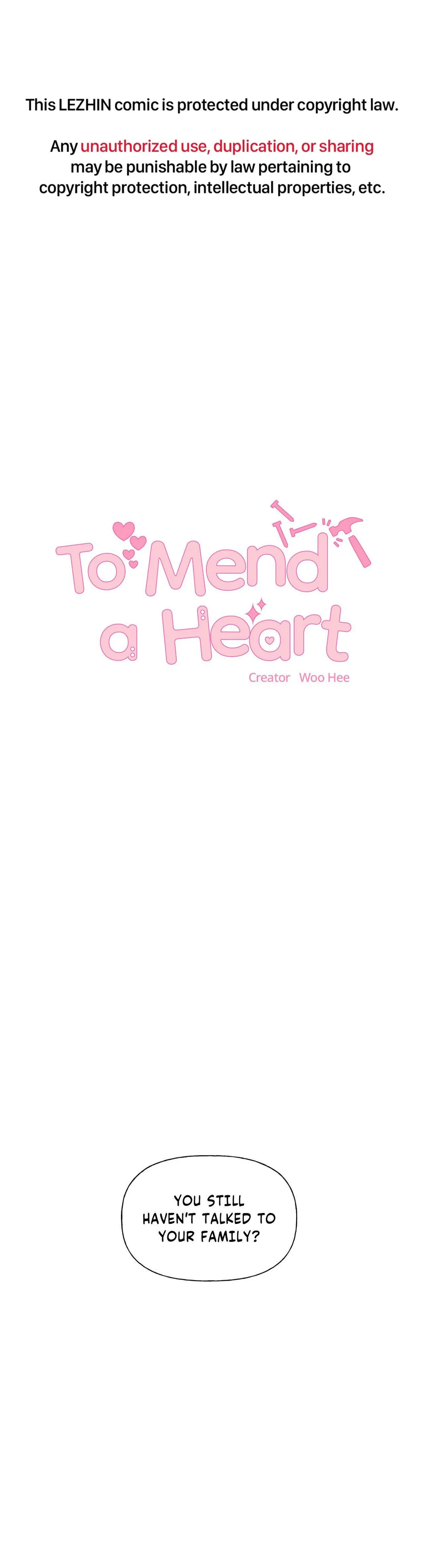 To Mend A Heart Chapter 75 page 1 - 