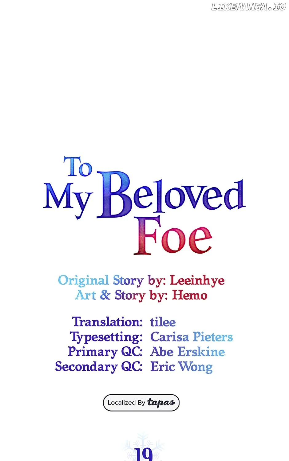 To My Beloved Foe Chapter 19 page 60 - 