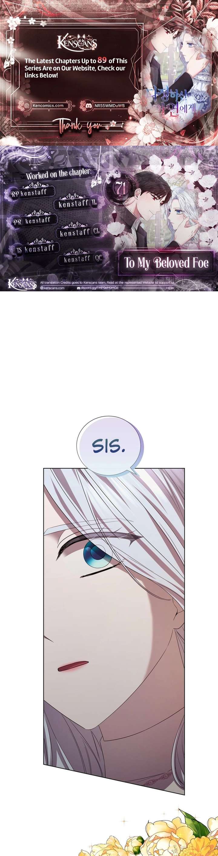 To My Beloved Foe Chapter 71 page 1 - 