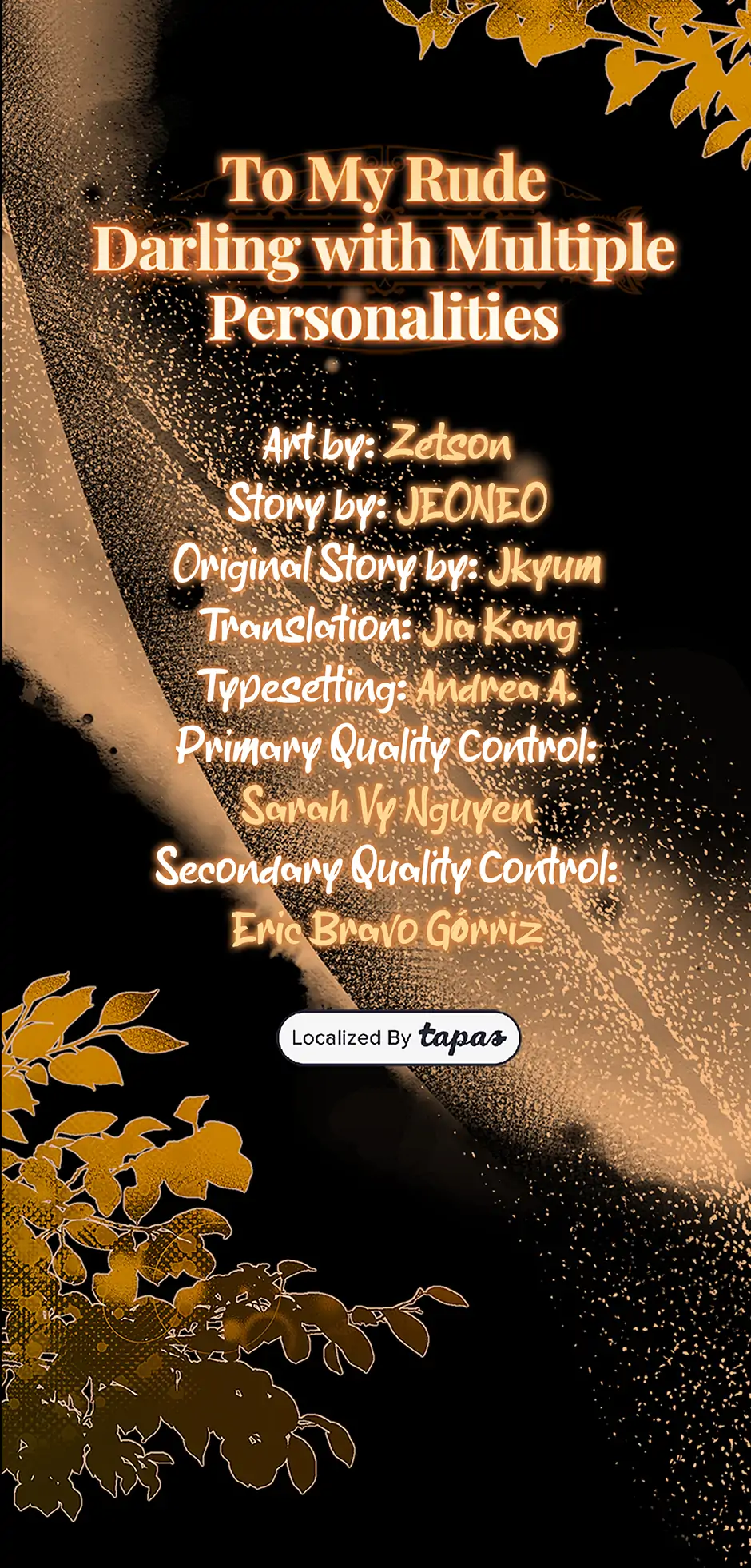 To my many obnoxious personalities Chapter 23 page 39 - 