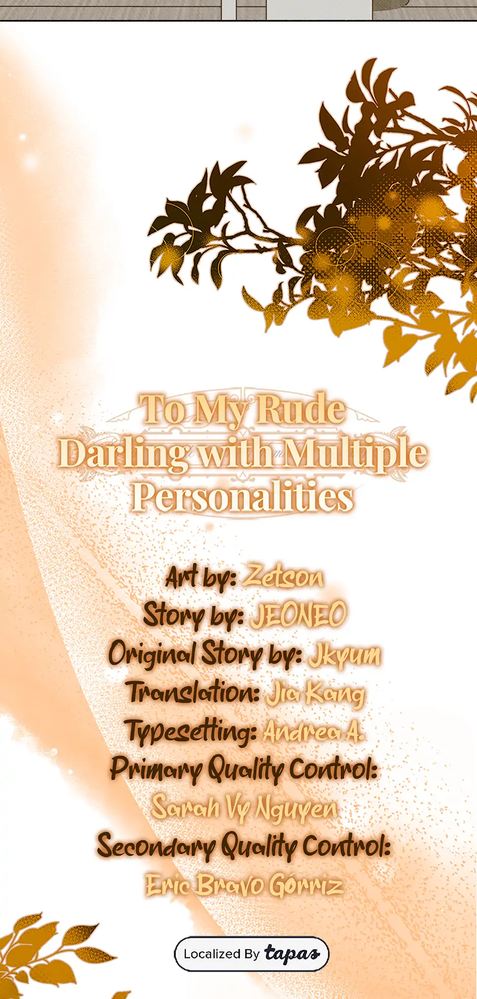 To my many obnoxious personalities Chapter 24 page 11 - 