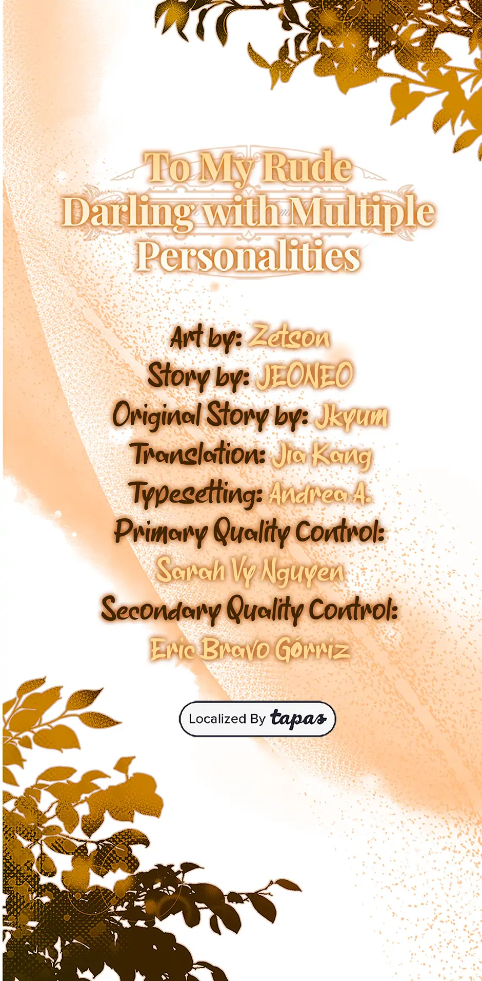 To my many obnoxious personalities Chapter 39 page 28 - 