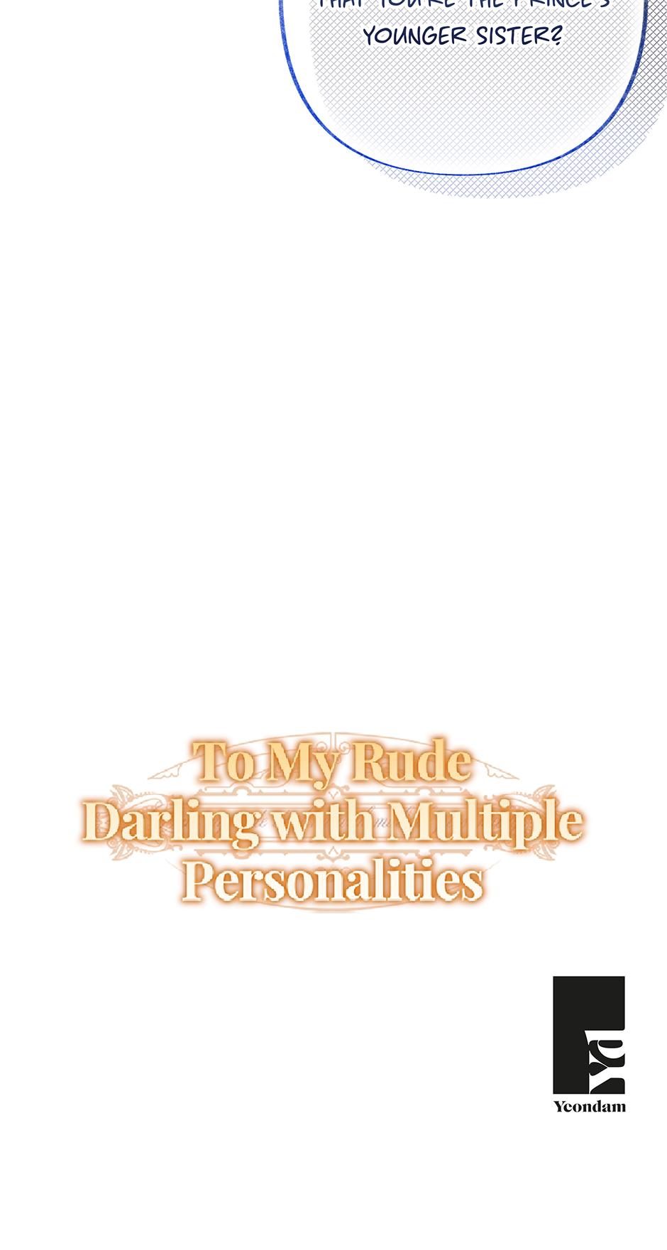 To my many obnoxious personalities Chapter 61 page 85 - 
