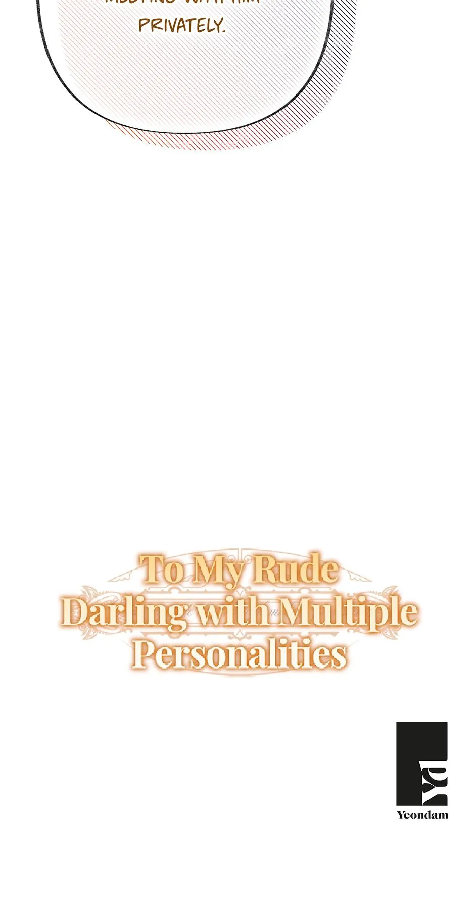 To my many obnoxious personalities Chapter 67 page 79 - 