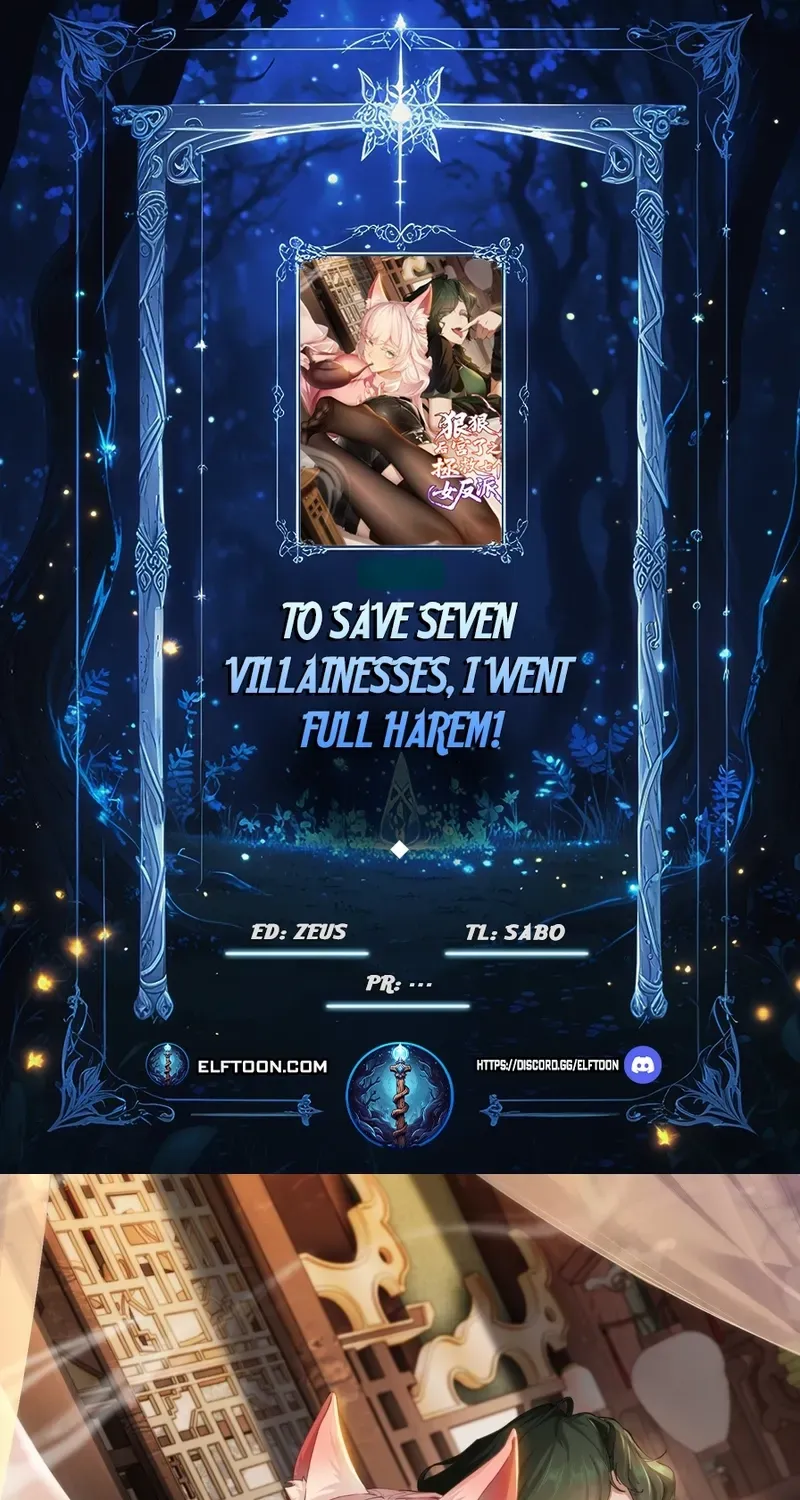 To Save Seven Villainesses, I Went Full Harem! Chapter 1 page 1 - 