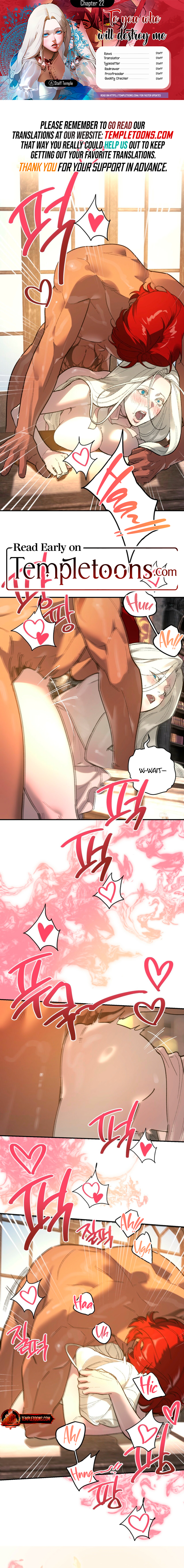 To You Who Will Destroy Me Chapter 22 page 1 - 