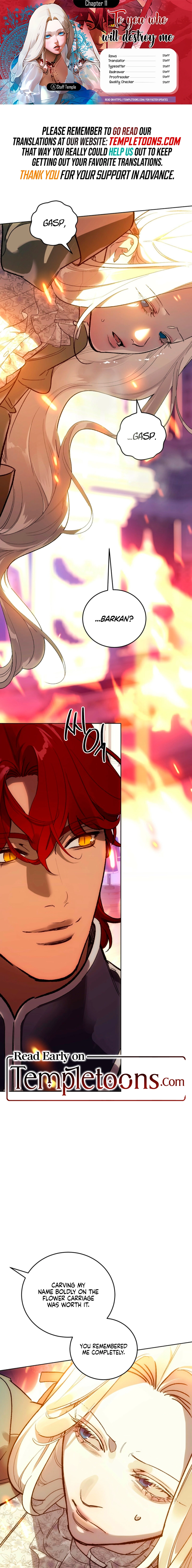 To You Who Will Ruin Me Chapter 11 page 1 - 