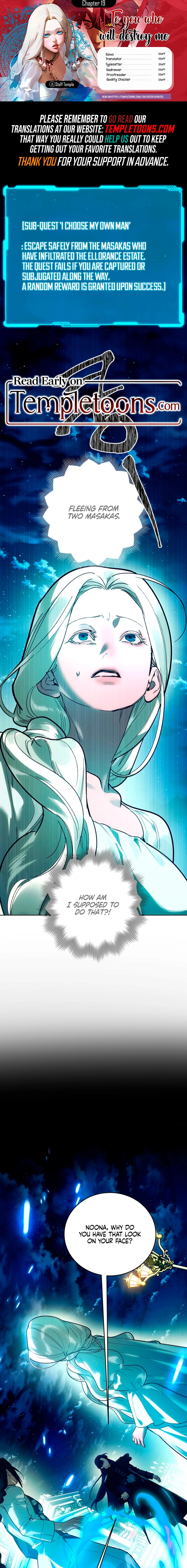 To You Who Will Ruin Me Chapter 19 page 1 - 