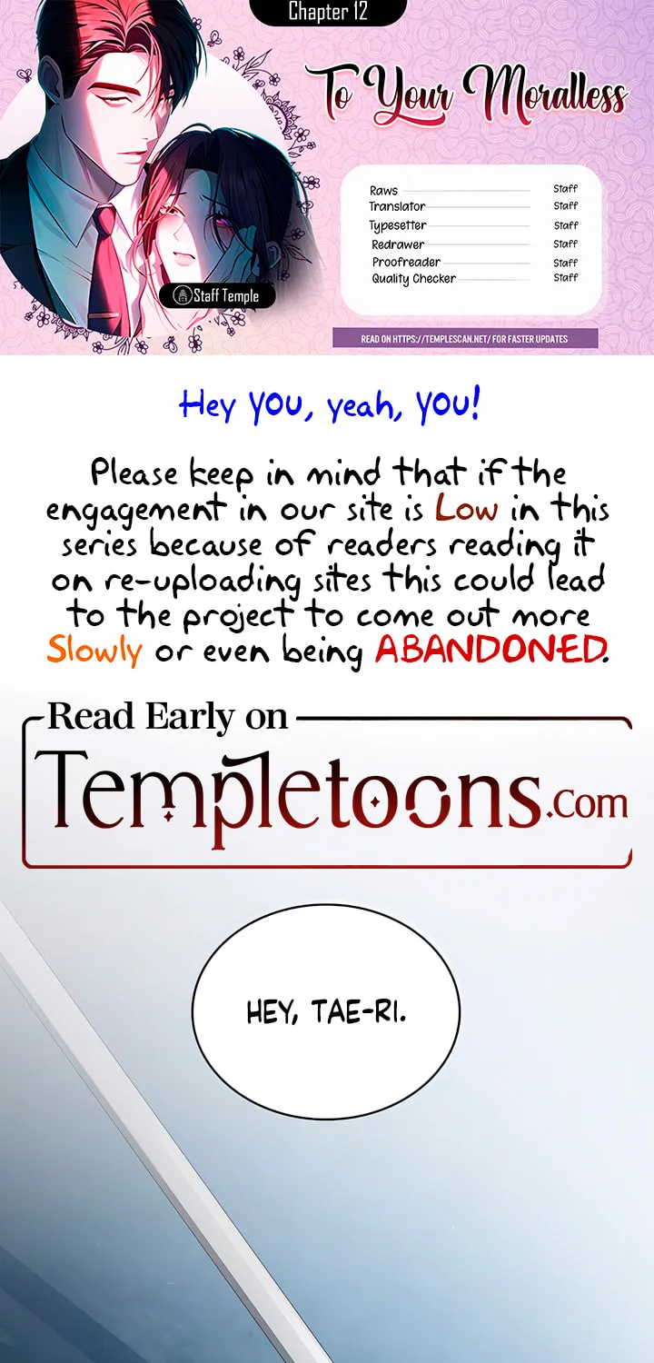To Your Moralless Chapter 12 page 1 - 