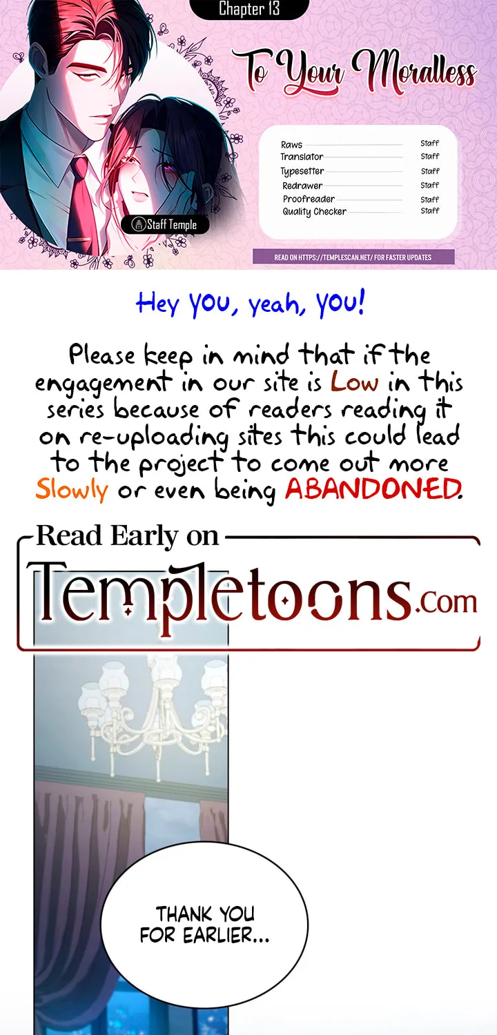 To Your Moralless Chapter 13 page 1 - 