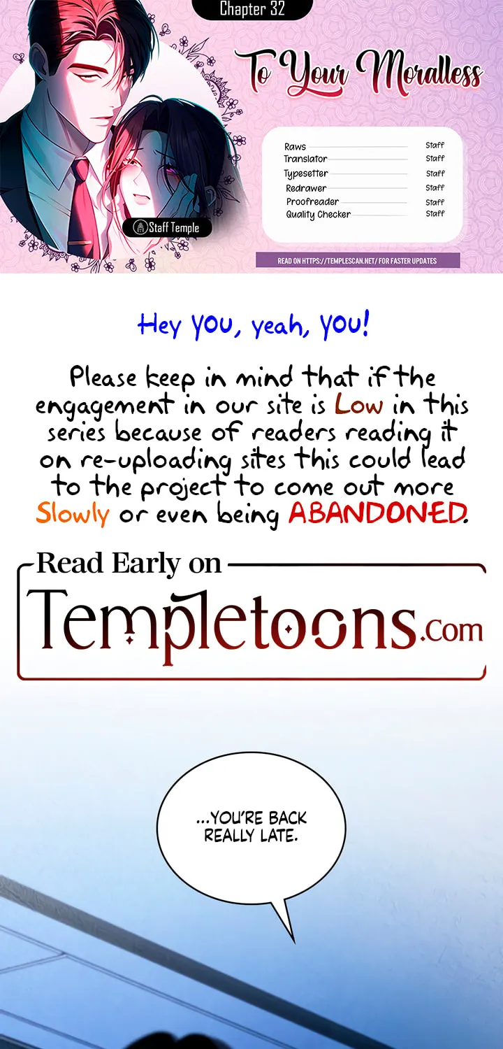 To Your Moralless Chapter 32 page 1 - 