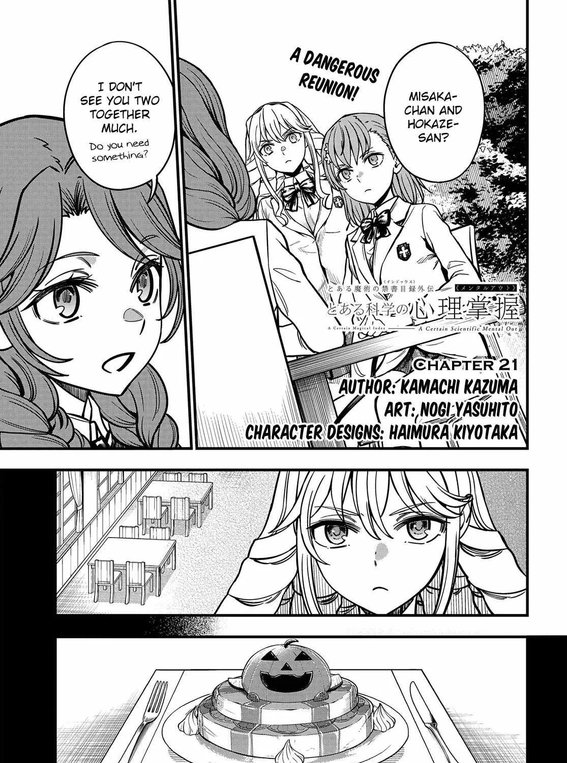 Toaru Kagaku no Mental Out Chapter 21 page 1 - 