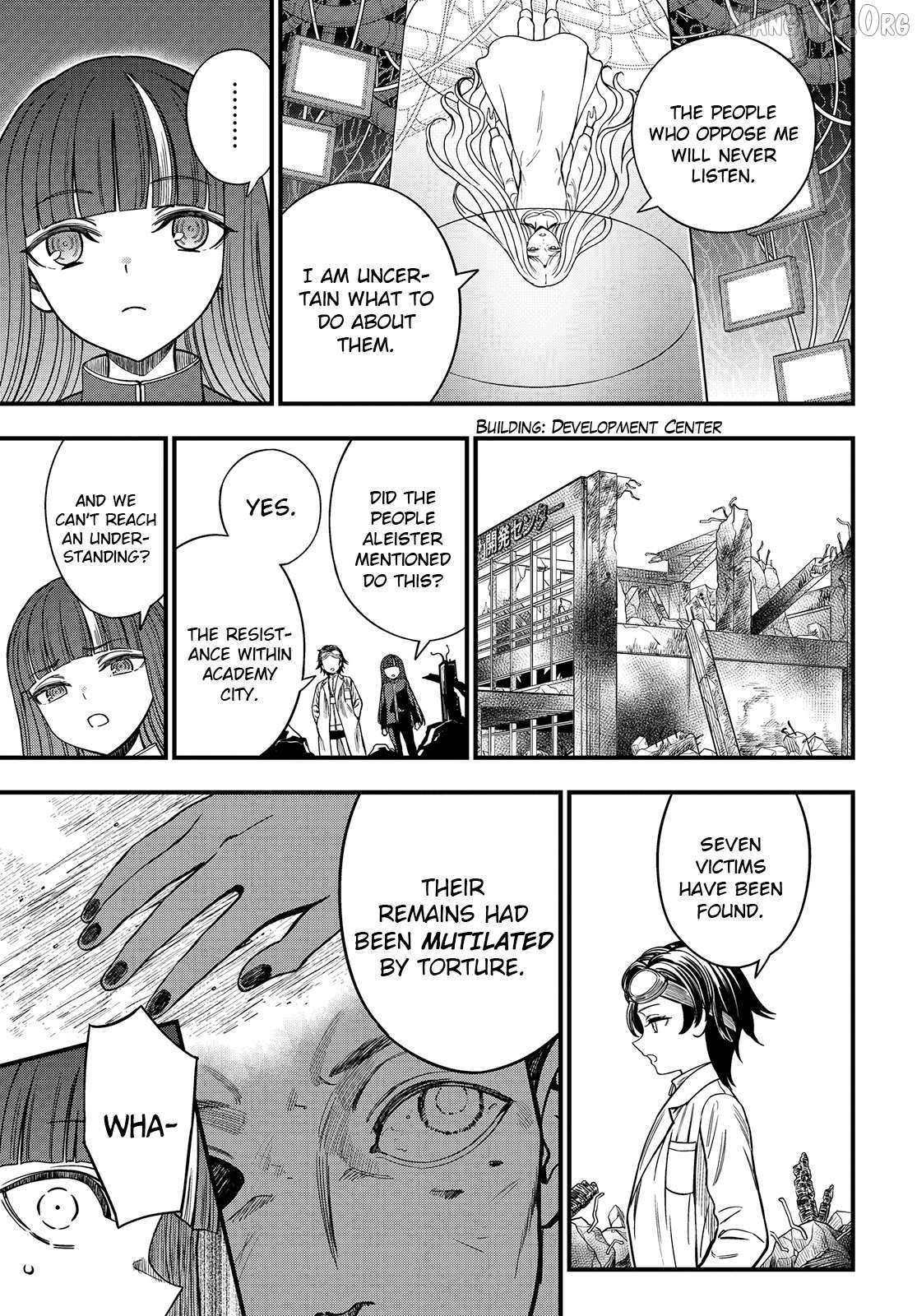 Toaru Kagaku no Mental Out Chapter 34.2 page 14 - 