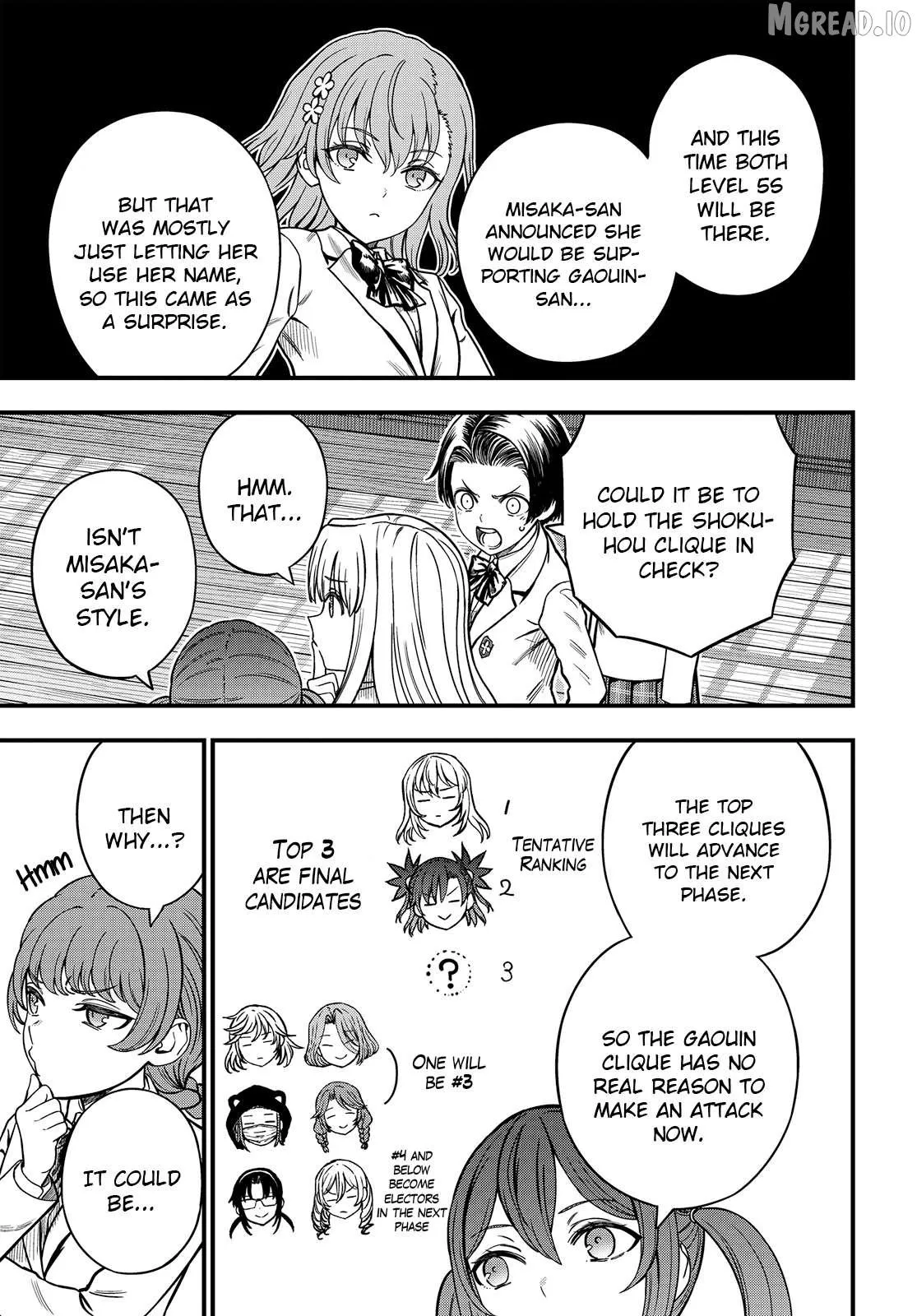Toaru Kagaku no Mental Out Chapter 36.1 page 8 - 