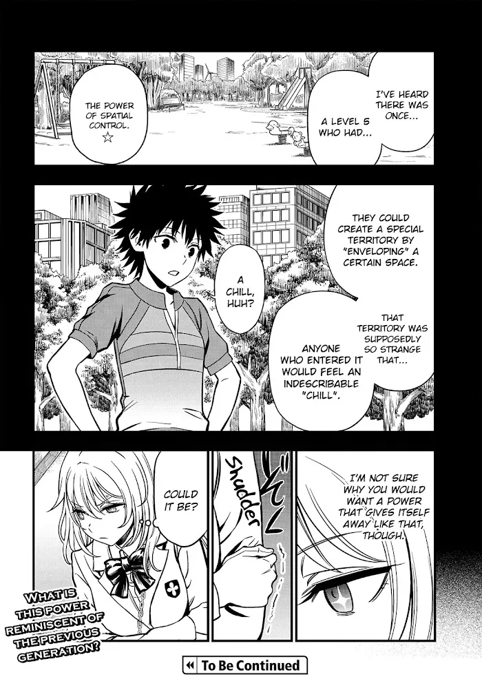 Toaru Kagaku no Mental Out Chapter 8.1 page 12 - 