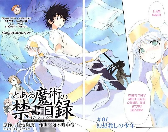 Toaru Majutsu no Index Chapter 1 page 3 - 