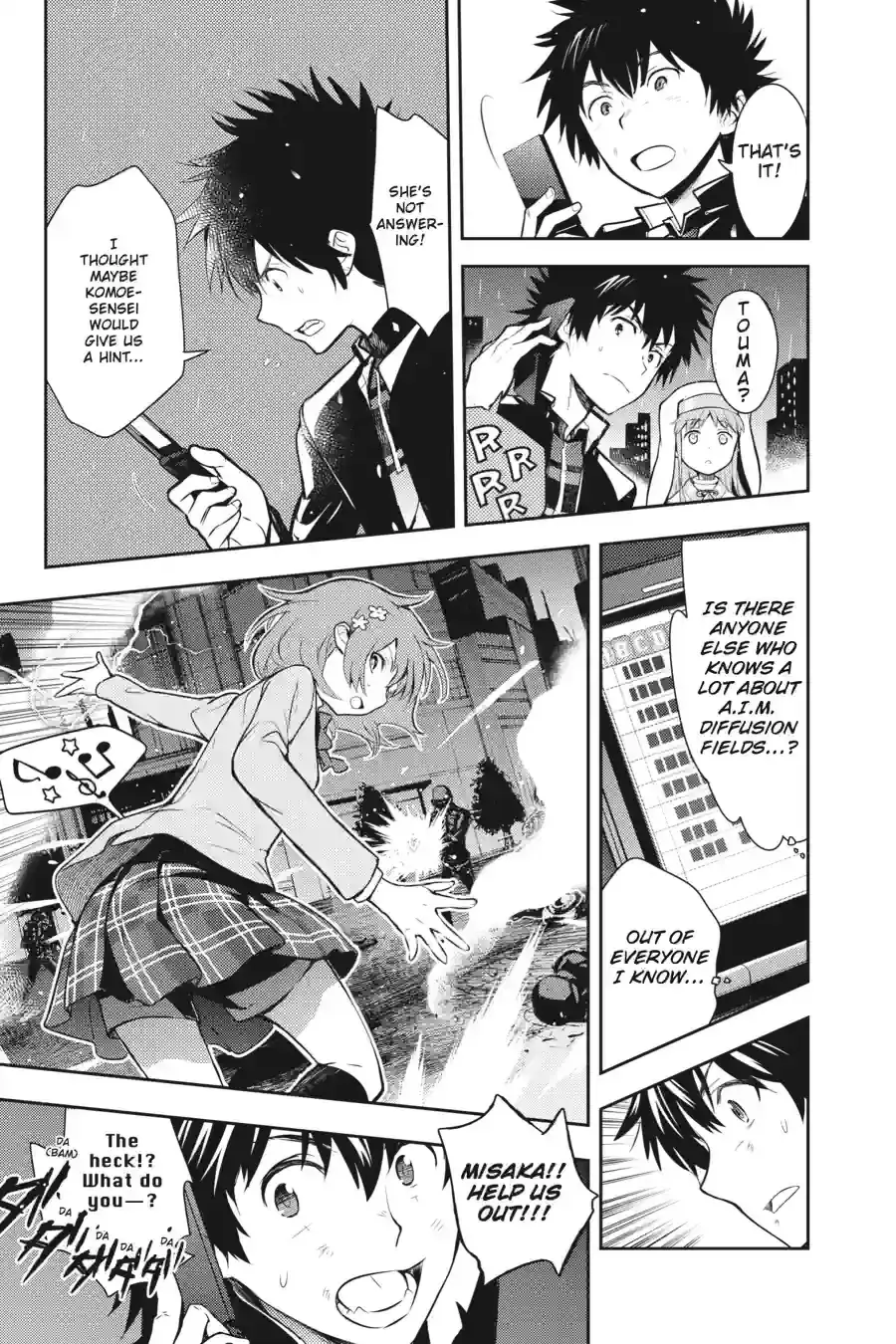 Toaru Majutsu no Index Chapter 111.1 page 8 - 