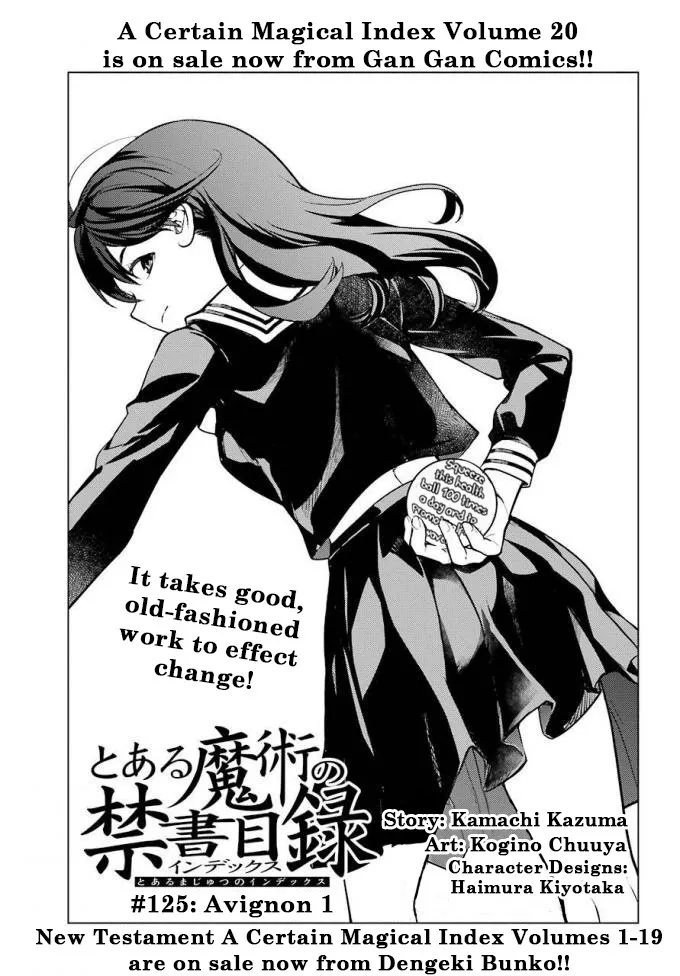 Toaru Majutsu no Index Chapter 125 page 1 - 