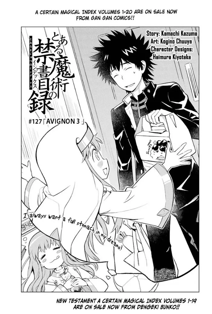 Toaru Majutsu no Index Chapter 127 page 1 - 