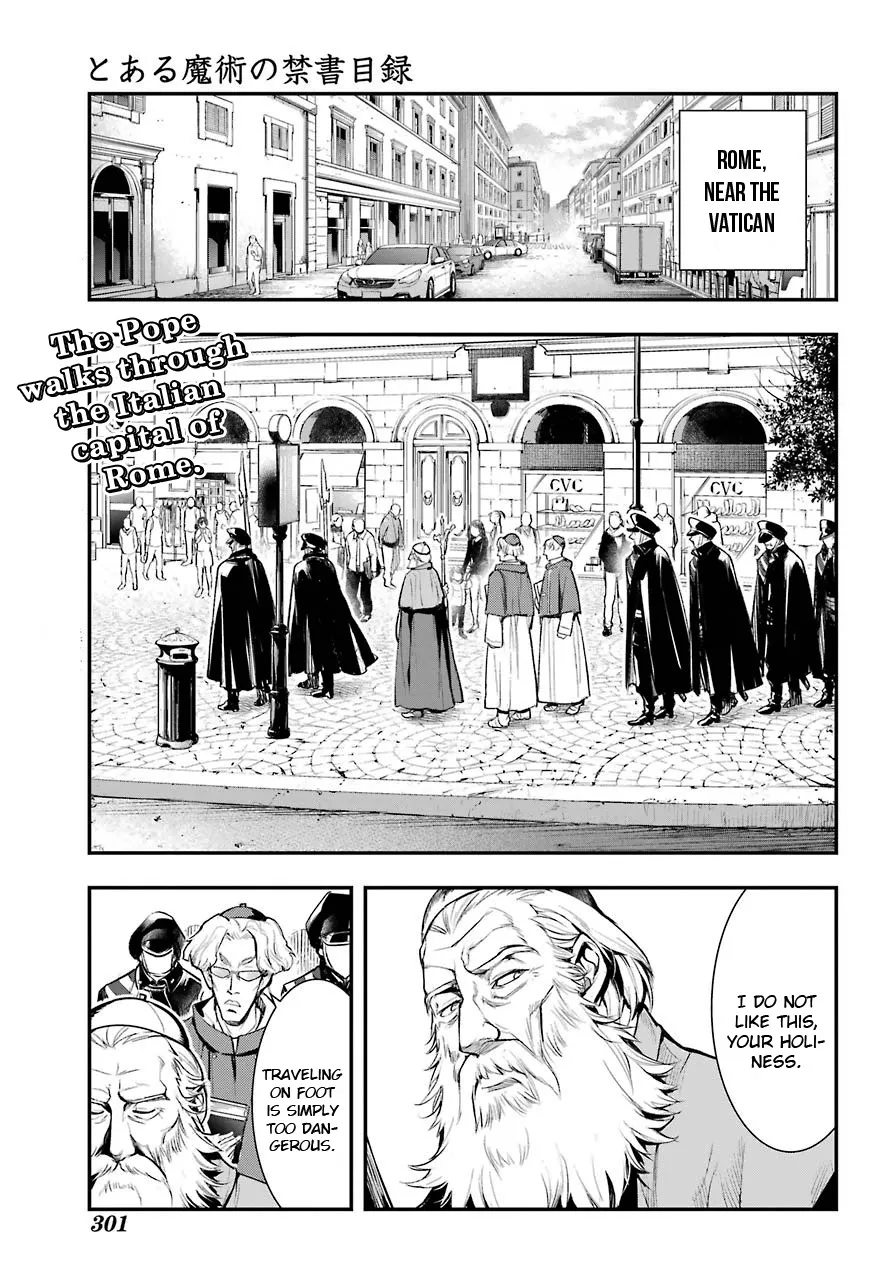 Toaru Majutsu no Index Chapter 155 page 1 - 