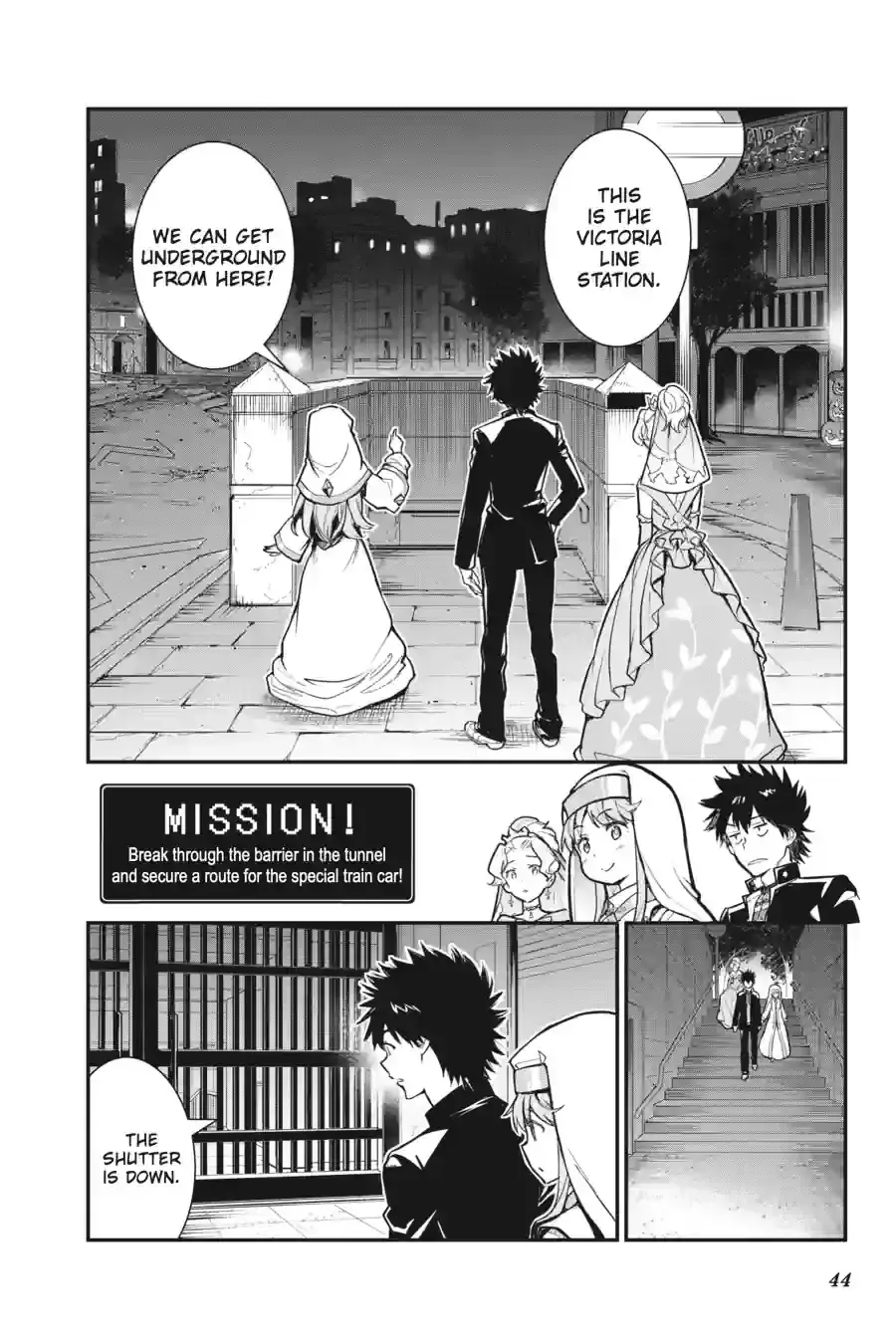 Toaru Majutsu no Index Chapter 183.1 page 4 - 