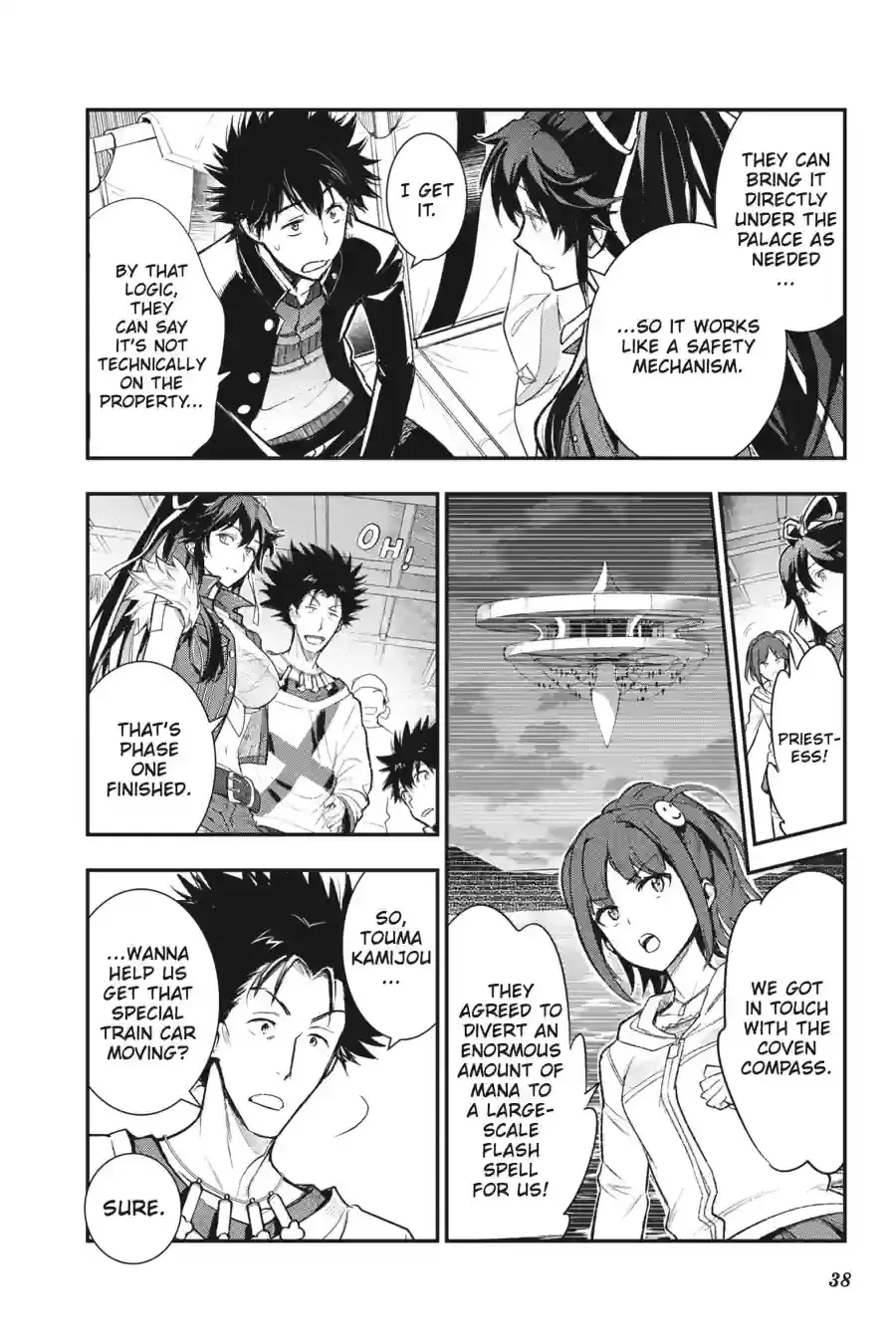 Toaru Majutsu no Index Chapter 183 page 12 - 