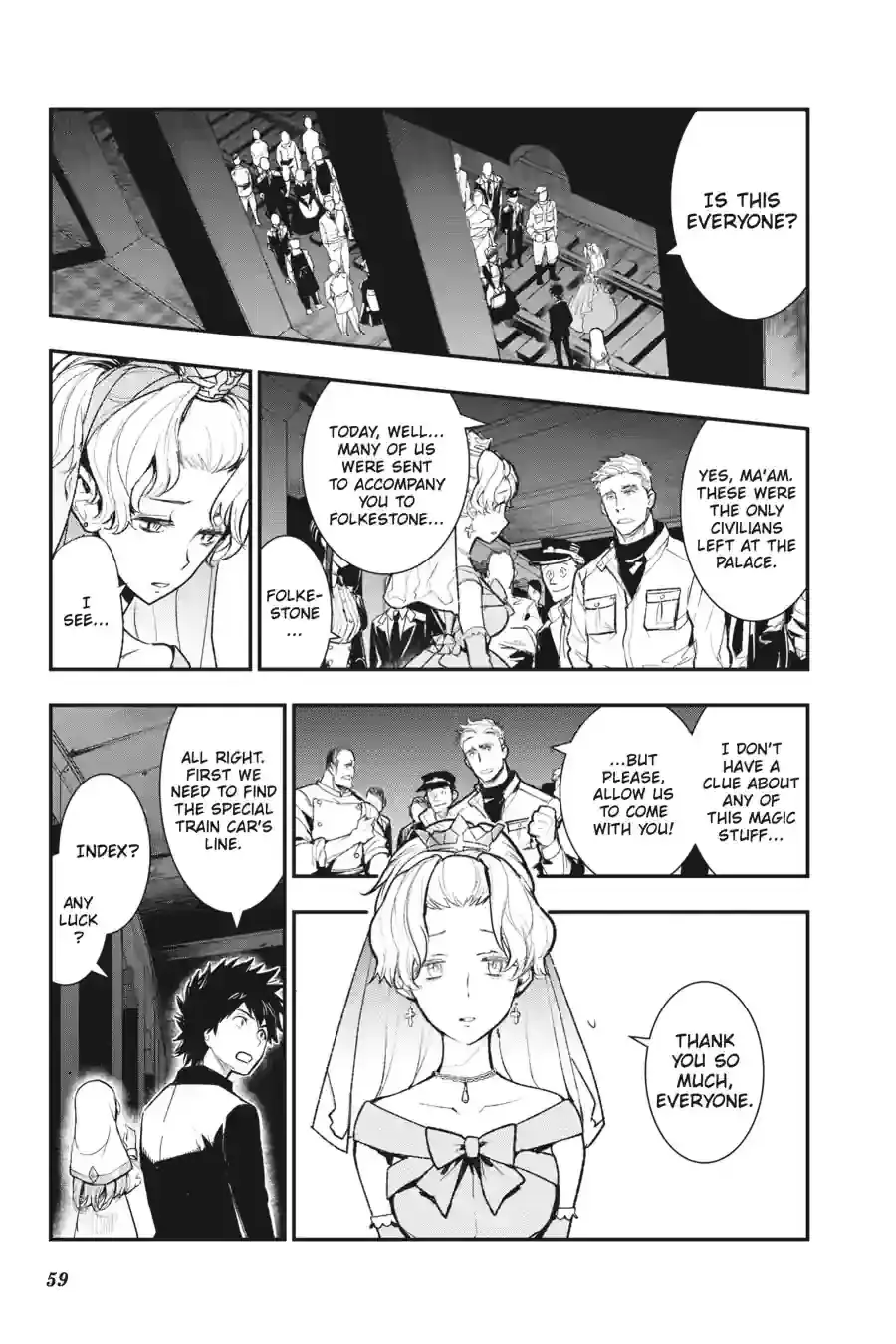 Toaru Majutsu no Index Chapter 184 page 3 - 