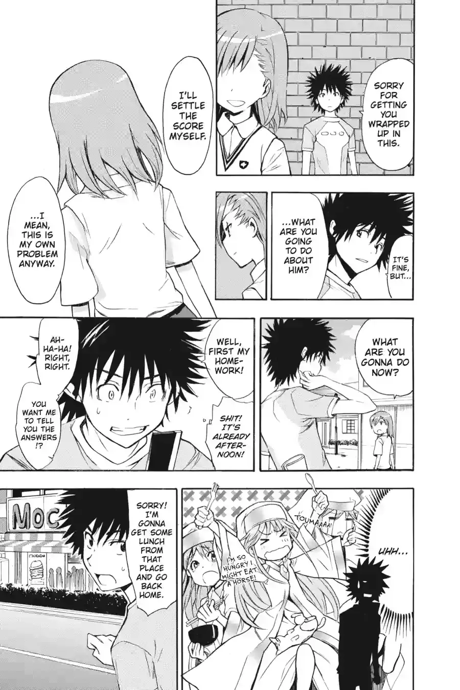 Toaru Majutsu no Index Chapter 23.1 page 8 - 