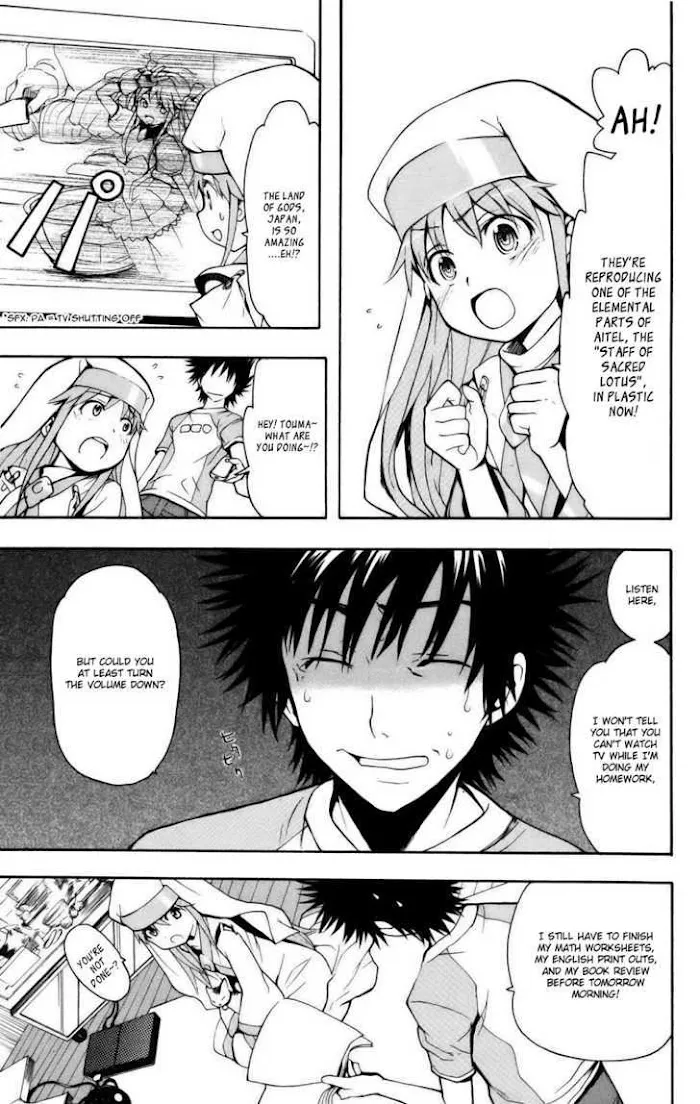 Toaru Majutsu no Index Chapter 25 page 5 - 