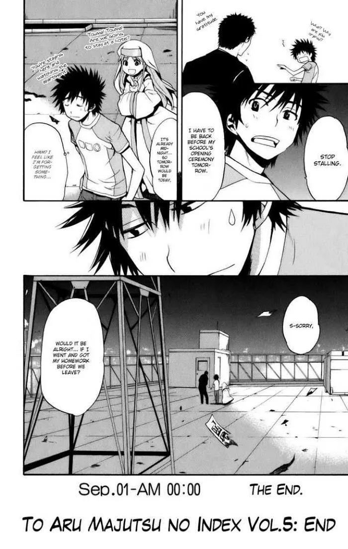 Toaru Majutsu no Index Chapter 26 page 36 - 