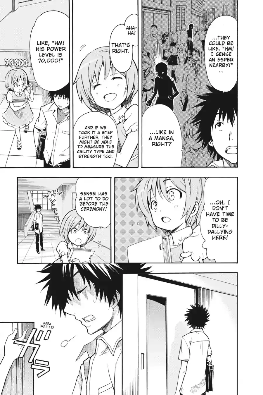 Toaru Majutsu no Index Chapter 34.1 page 4 - 