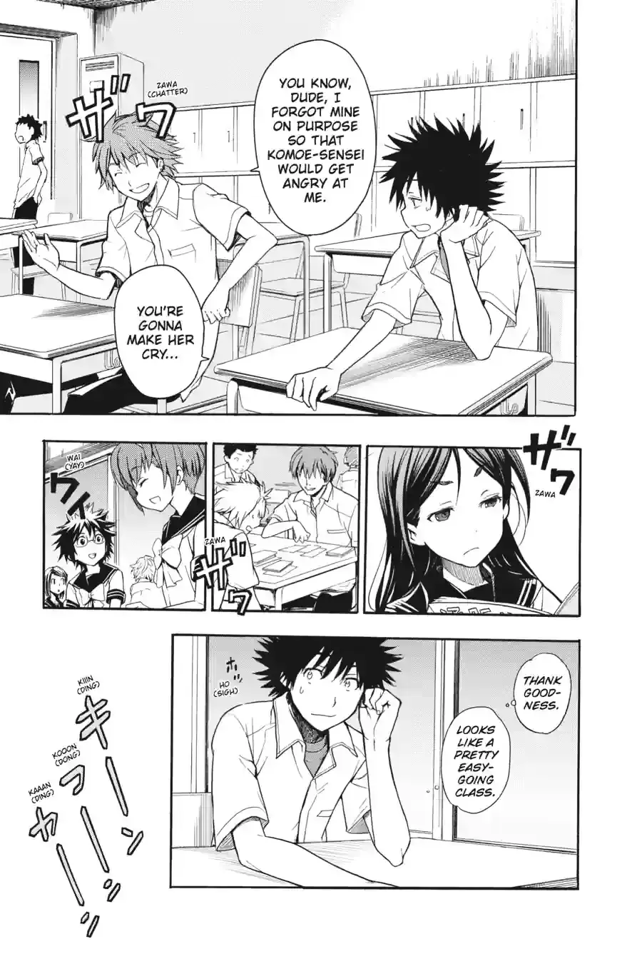 Toaru Majutsu no Index Chapter 34.1 page 6 - 