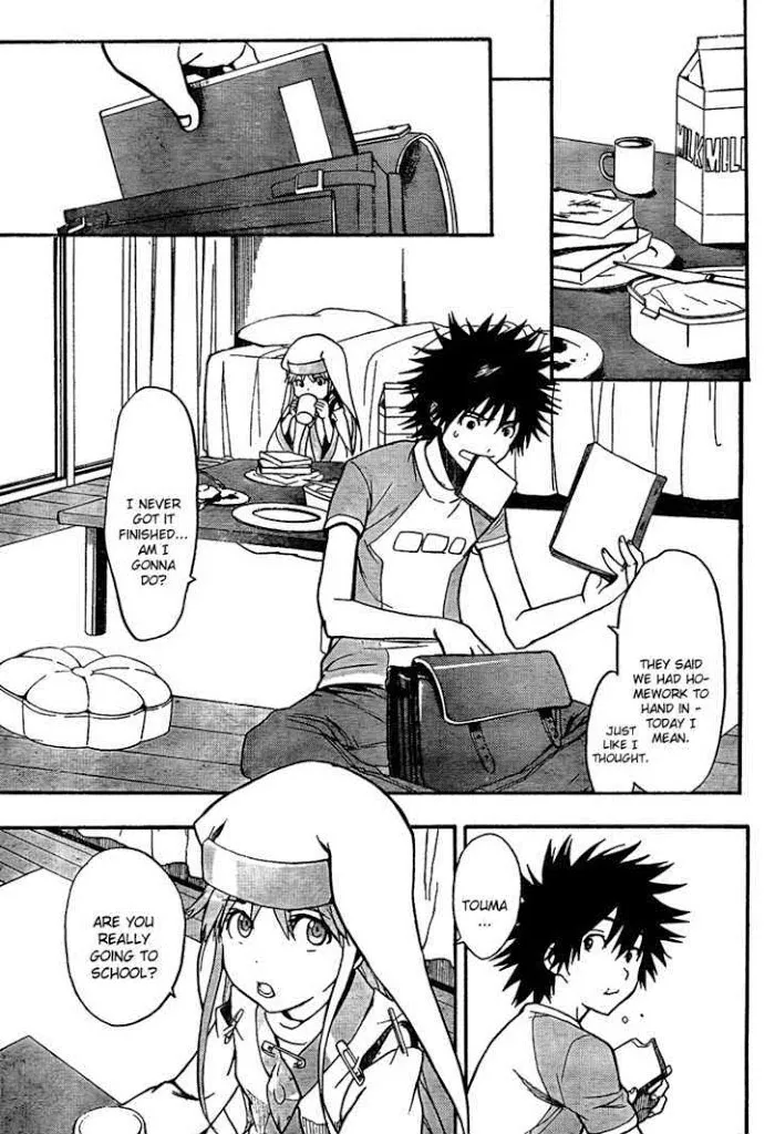 Toaru Majutsu no Index Chapter 34 page 10 - 