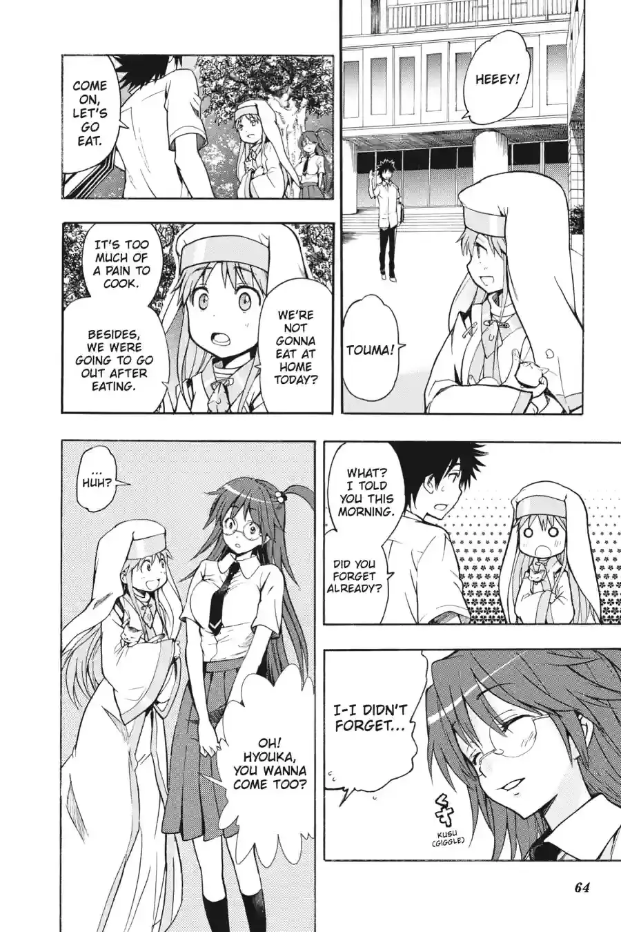 Toaru Majutsu no Index Chapter 35.1 page 10 - 