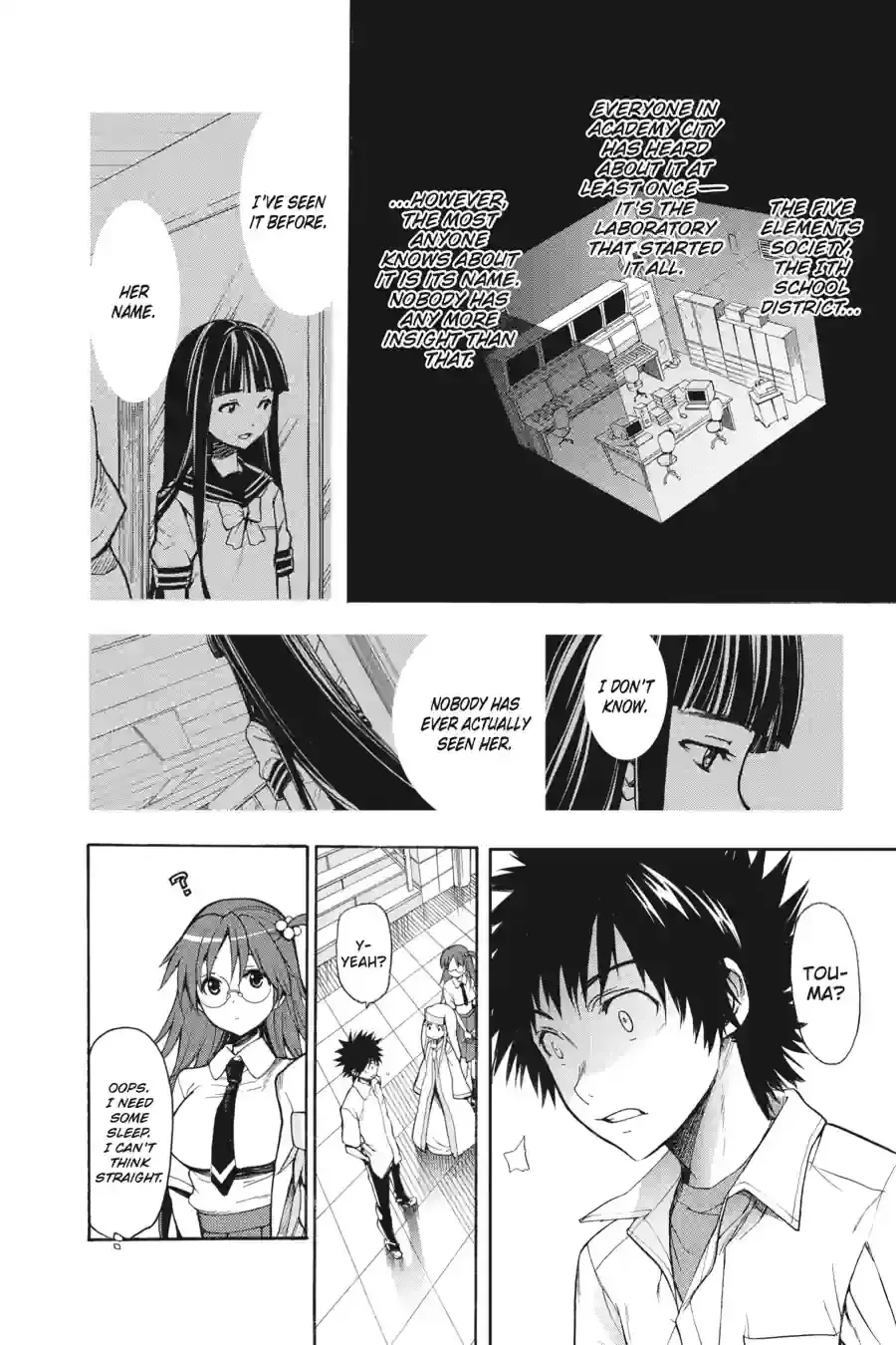 Toaru Majutsu no Index Chapter 36.1 page 4 - 