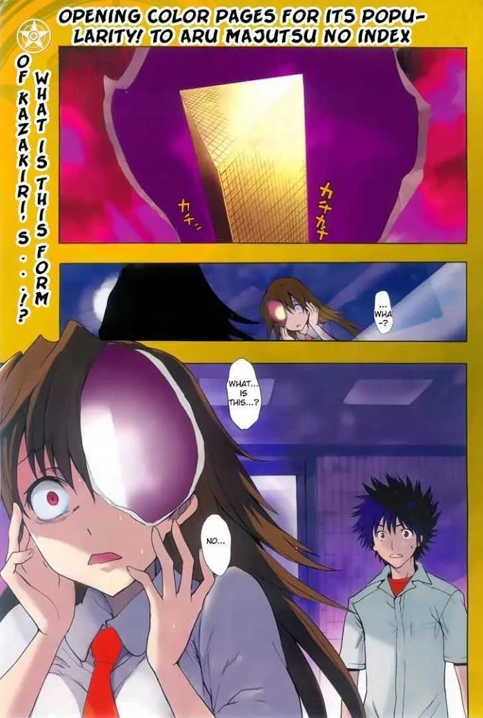 Toaru Majutsu no Index Chapter 39 page 1 - 