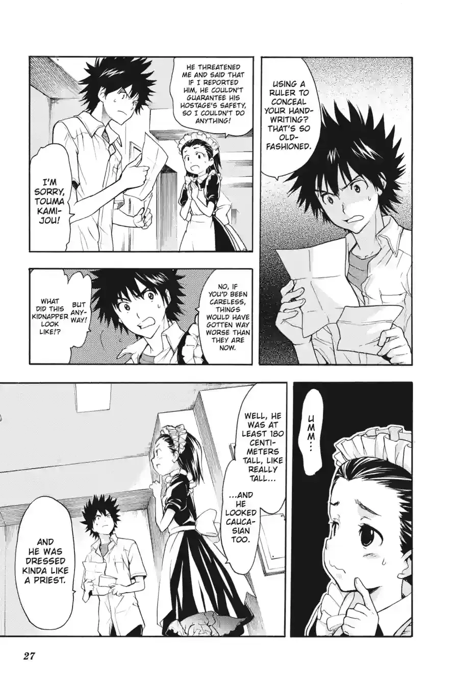Toaru Majutsu no Index Chapter 45.1 page 9 - 