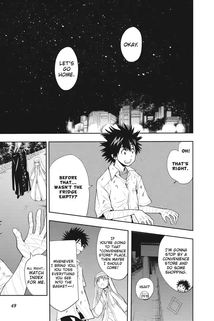 Toaru Majutsu no Index Chapter 52.1 page 1 - 