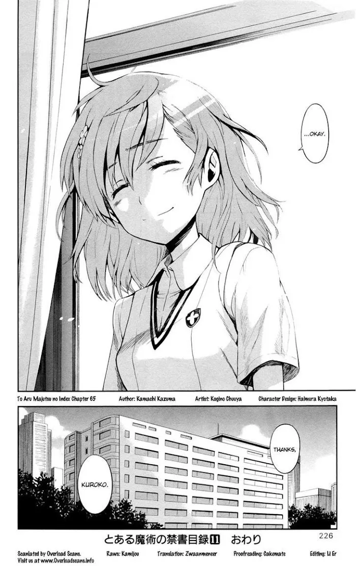 Toaru Majutsu no Index Chapter 65 page 16 - 