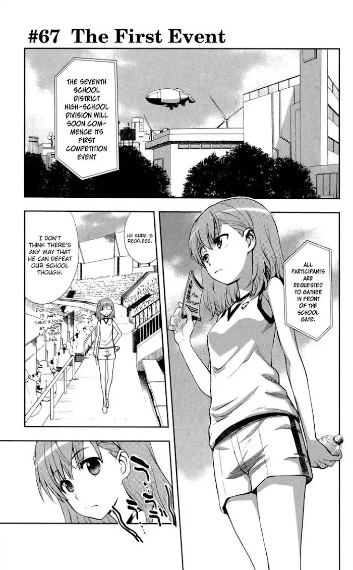 Toaru Majutsu no Index Chapter 67 page 1 - 