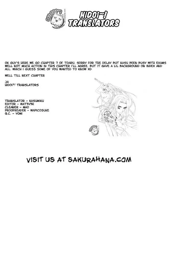 Toaru Majutsu no Index Chapter 7 page 36 - 