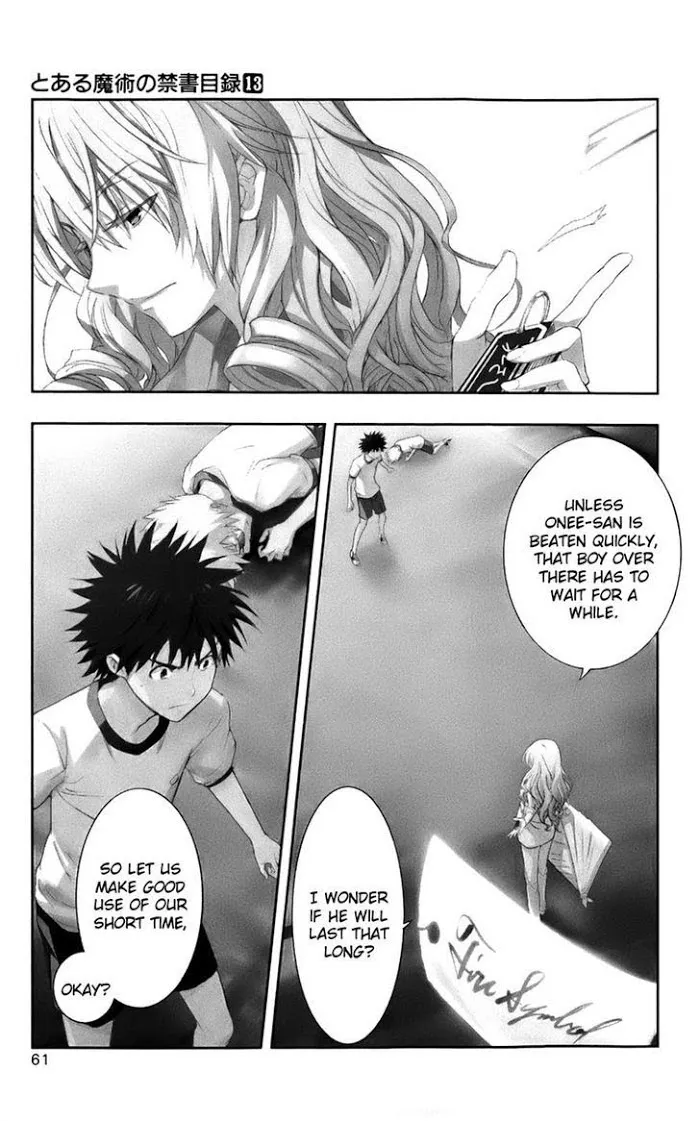 Toaru Majutsu no Index Chapter 73 page 1 - 